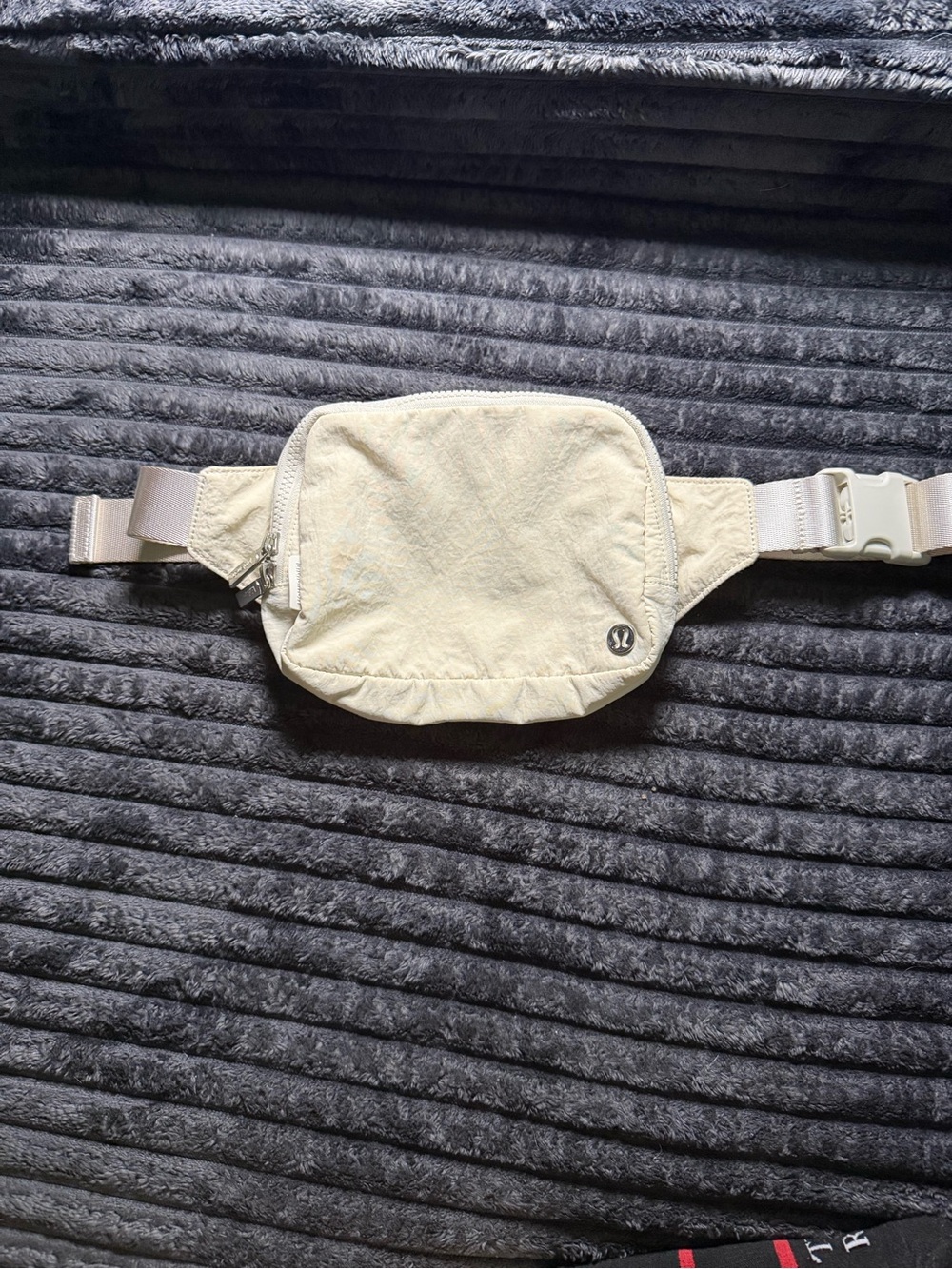 lululemon athletica Men's Light Cream Waist Pack - Neutral Hip Bag